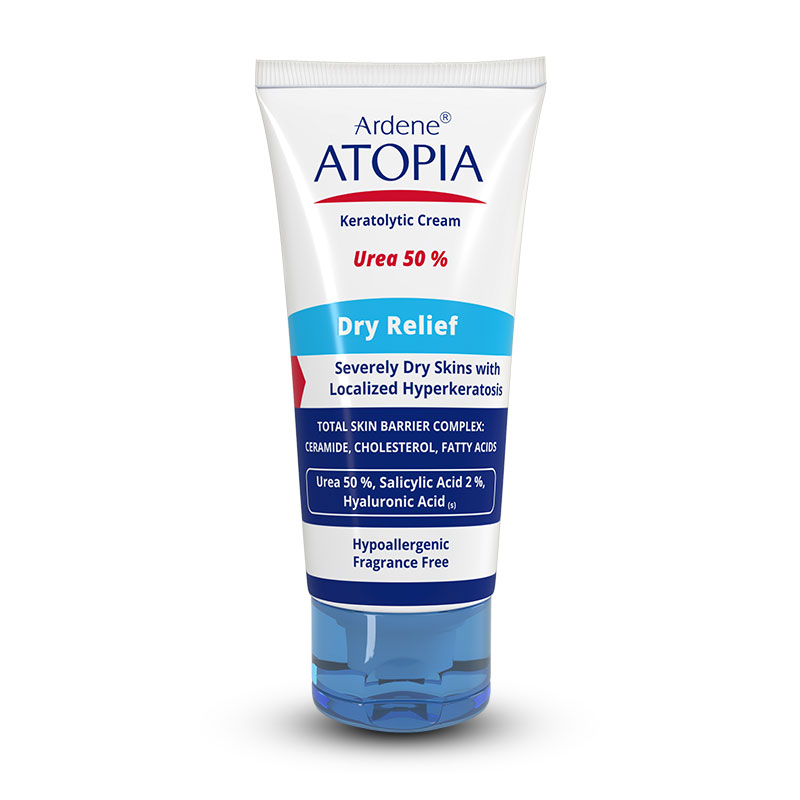 Dry-Relief-Keratolytic-Cream-Urea-50-1 کرم لایه بردار قوی حاوی 50% اوره درای ریلیف آردن آتوپیا Ardene Atopia - Image 1