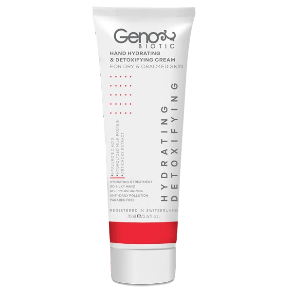 Detox-hand-dry کرم رطوبت رسان دست پوست های خیلی خشک و آتوپیک ژنوبایوتیک GenoBIOTIC - Image 1