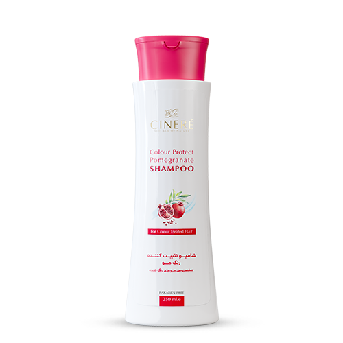 colored-hair-shampoo شامپو تثبیت کننده رنگ مو مخصوص موهای رنگ شده سینره cinere - Image 1