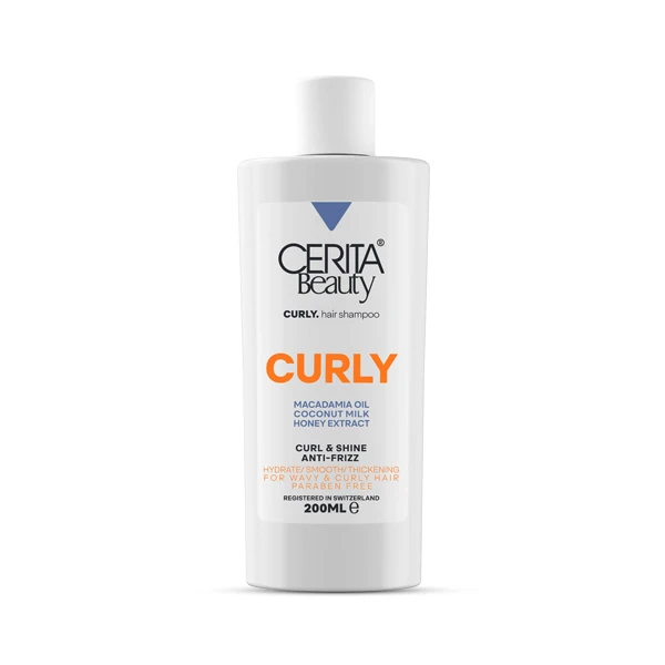 curly-shampoo شامپو مناسب موهای فر سریتا بیوتیCERITA - Image 1