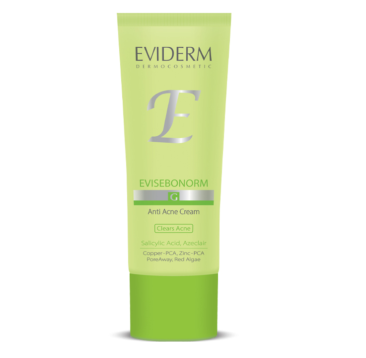 evisebonorm.anti.acne.cream کرم ضدجوش اویدرمEVIDERM - Image 1