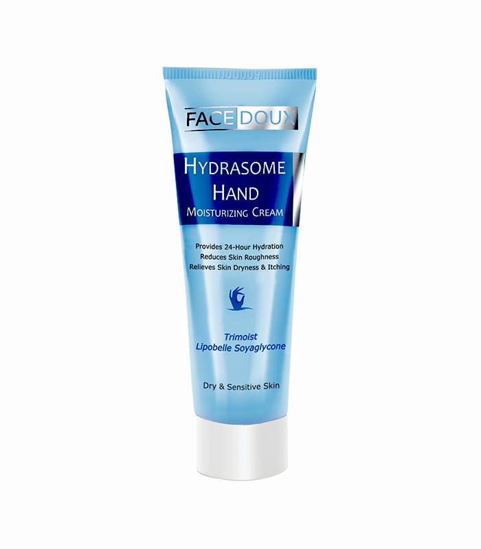 hydrasome-hand-min کرم مرطوب کننده دست هیدرازوم فیس دوکس FACEDOUX - Image 1
