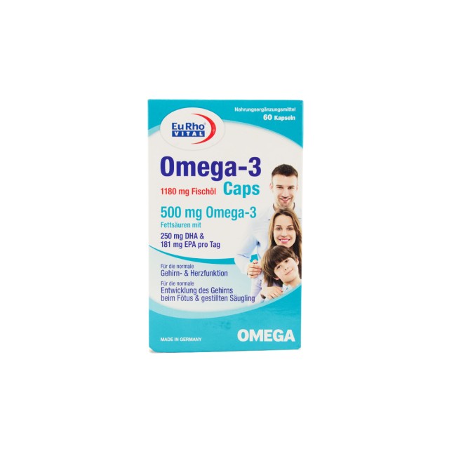 4955088 کپسول امگا 3 یوروویتالEuRho Vital - Image 1