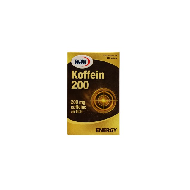 5472409 قرص کافئین 200 یوروویتالEuRho Vital - Image 1
