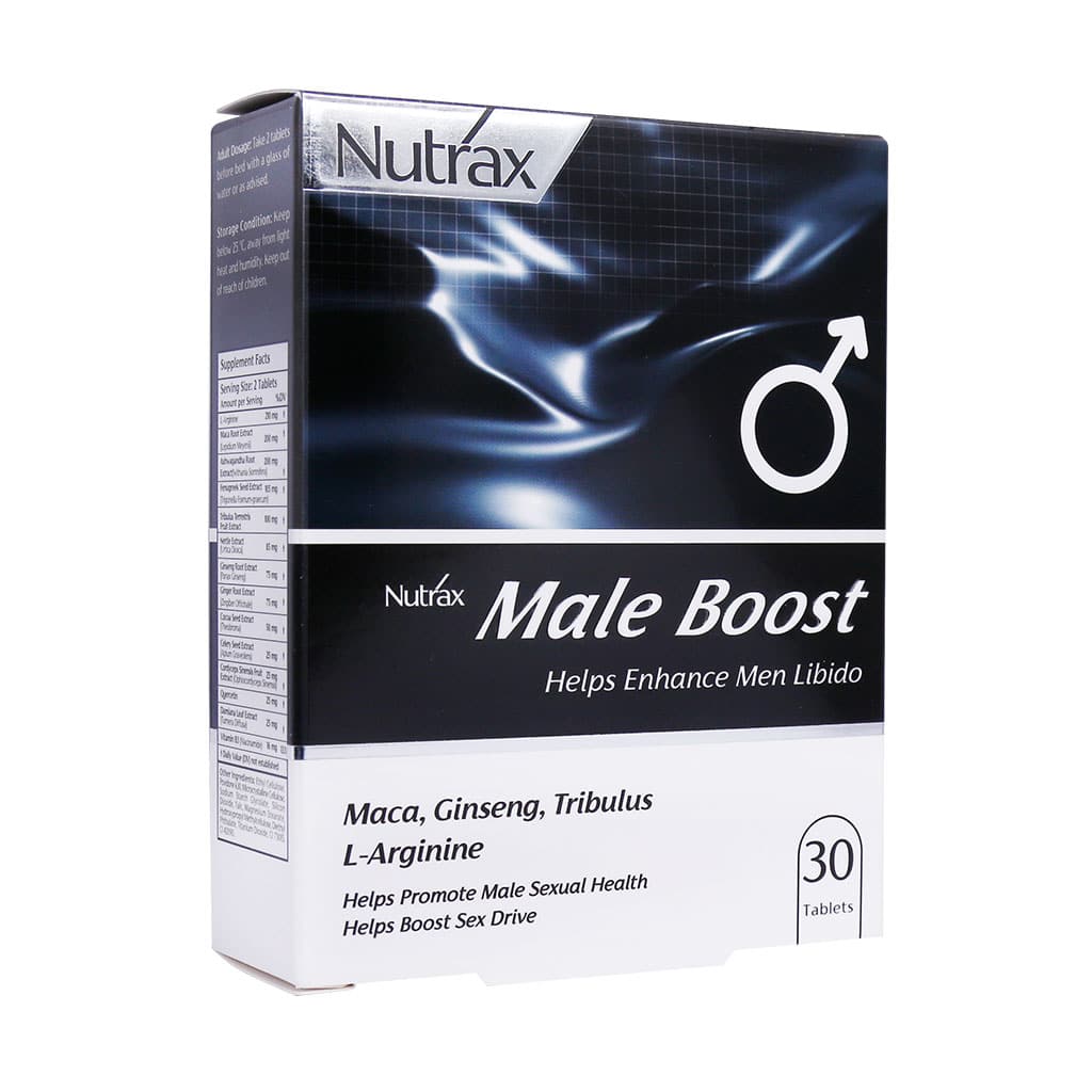 قرص میل بوست نوتراکس 30 عدد قرص میل بوست نوتراکس Nutrax Male Boost - Image 1